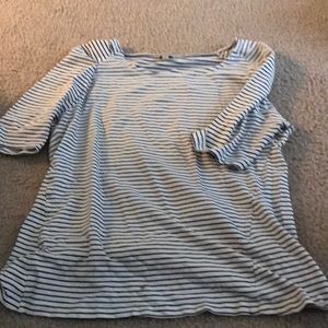 Black and white striped shirt